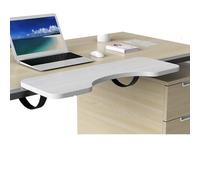 Plateau de Clavier Ergonomique, Plateforme Repose-Bras réglable pour Bureau à Domicile, Extension de Bureau, Espace de Travail Confortable, idéal pour Une productivité Accrue