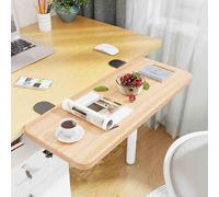 Plateau de clavier ergonomique pliable sous le bureau, plateau d'ordinateur peu encombrant pour bureaux et bibliothèques à angle droit, améliore le confort de travail et la nization