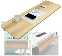 Plateau de clavier ergonomique réglable à 90° - Extension de bureau pliable pour poignet et bras de bureau à domicile, design soin des yeux, pince sécurisée pour un confort et une productivité
