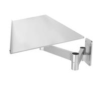Plateau de clavier ergonomique réglable avec bras rotatif pour la maison, le bureau, l'ordinateur, la souris, design peu encombrant, solution d'espace de travail confortable
