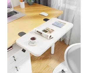 Plateau de clavier réglable 90 x 20 cm pour la maison et les bureaux en coin - Kaki