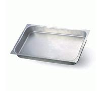 Plateau de Cocottes Agnelli Gastronorm en Alliage d'aluminium 3003 d'argent de 4 cm