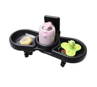 Plateau de collation à poussette - Coucheur de poussette, porte-étincelle | Snacking pratique organisé à l'extérieur avec porte-téléphone, parfait pour les jouets et les bouteilles de collation et de