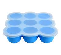 Plateau de congélateur pour bébé avec couvercle 9 Grid NON TOXIC SILICON CONTAGEMENTS ALIMENTS CHEMPETTERAUX FACILITÉ CUBE ICE CUBE MOLLE POUR LE MAISON..