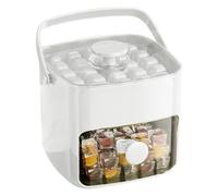 Plateau de congélation - Moule à glaçons avec couvercle - Outil de machine à glaçons portable facile à libérer pour la vie quotidienne, les pique-niques, les fêtes, les réunions de cuisine