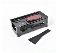 Plateau de cuisson à fromage en acier et bois, mini grattoir pliable en caoutchouc, photophore, grattoir portable, grille de gril Haute qualité : le moule à fromage est antiadhésif, sûr et facile à ne