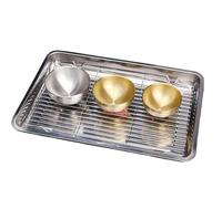 Plateau De Cuisson Acier Inoxydable, Anti-Adhésif, Grille, Ustensile De