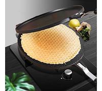 Plateau de Cuisson Croustillant aux Oeufs, Moule à Oeufs Antiadhésif Double-face pour Tarte Croustillante sur Cuisinières à Gaz