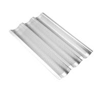 Plateau de cuisson du français, plateau à vapeur de à la cuisson,3 vagues Plateau à en acier inoxydable antiadhésif pour four grille- Pan de à four à 3 vagues antiadhésive pour la viande, les