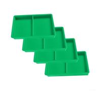 Plateau de cuisson en silicone de couleur verte compatible avec les plateaux de lyophilisation Harvest Right pour la cuisson polyvalente et les besoins de congélation, design non facile à nettoyer (4