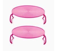 Plateau de cuisson pour bacon au micro-ondes, support pliable en plastique pour micro-ondes ;idéal pour la cuisson de snacks surgelés et autres préparations culinaires, accessoire de cuisine polyvale