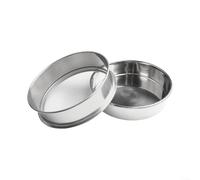 Plateau de culture germination avec 3 niveaux en acier inoxydable avec maille dense pour un drainage et une circulation d'air optimaux (germination à 3 niveaux)