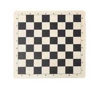 Plateau de d'échecs - Tapis de tournoi pliable compact et pliable | Échiquier - Tapis de jeu à dames - Compact et enroulable - Pour jouer en intérieur, pour les fêtes de famille
