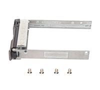 Plateau de Disque Dur 2,5 Pouces, Argent Noir, Interface SAS/SATA, Support de Disque Dur ABS en métal pour M620 M820 M520