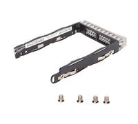 Plateau de disque dur 2.5in Silver Black SAS SATA HDD Tray Caddy pour Cisco UCS C220 C240 C480 M5