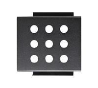 Plateau de disque dur - Adaptateur 2,5 à 3,5 pouces | Caddy de stockage empilable anti-vibrations pour , support d'extension de station de travail d'ordinateur portable, noir