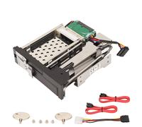 Plateau de disque dur SATA double baie, excellente Dissipation thermique, plateau de disque dur interne SATA pour disques durs SATA 2,5 pouces 3,5 pouces