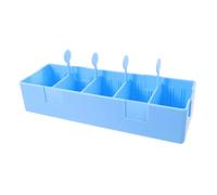 Plateau de Distribution de Remède Bleu en ABS pour Chariot