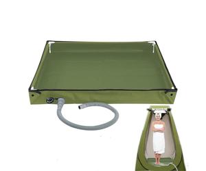 Plateau de douche - Base de sol | Docks de Portique | Notions de base sur la douche pliable pour vaincre le camping | Seau d'eau pliable, portable et multifonctionnel, P