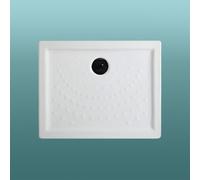 PLATEAU DE DOUCHE EN CÉRAMIQUE BLANCHE H6 100X70 MALTA