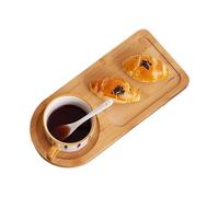 Plateau De Fête | Tablette En Bois Avec Divisions Pour Exposition Aliments | Planche à découper Divisée Pour Fromage - Pour Fruits Fromage Réunions Familiales Pique-Nique Banquets Vacances