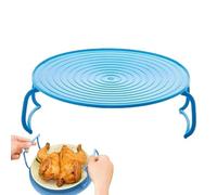 Plateau de four à micro-ondes - Plateau à micro-ondes résistant à la chaleur avec poignées | Couvercle alimentaire pliable pour cuisiner, servir, préparer les repas, Pla