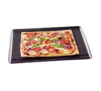 Plateau de four rectangulaire antiadhésif et extensible de 41 à 49 cm | Plaque cuisson four flexibles | Alternative au plat a four I Plaque a pizza