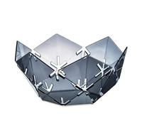 Plateau De Fruits Décoratif | Bol Transparent À Motifs Floraux Avec Large Ouverture Sur Le Dessus - Rangement Idéal Pour Le, Les Bonbons, Les Fruits, Les Légumes Et Les Collations Dans Les Cuisin