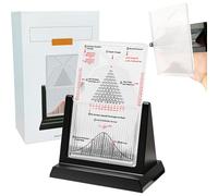 Plateau de Galton, Jouets cinétiques pour Bureau Distribution Normale statistiques Outil pédagogique pour l'enseignement des Sciences Gadgets scientifiques Amusants(31CM*12.2IN)