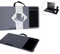 Plateau de Genoux pour Ordinateur Portable en MDF - Gris