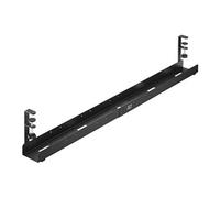 ACT Goulotte de câbles Extensible pour Bureau sans perçage avec Support de Serrage, Gestion des câbles PC, bac à câbles, Rangement pour Poste de Travail - AC8376