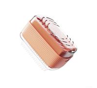 Plateau de gestion de savon organisé avec trois fonctions clés en une seule empreinte compacte pour les petites zones (orange)