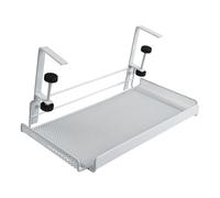 Plateau de gestion des câbles sous le bureau, hauteur réglable de 4,5 à 8,5 cm, 36,5 x 20 x 17,5 cm, grand organisateur de fils pour bureau et maison (blanc, taille L)