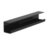 Plateau de Gestion des Câbles sous Le Bureau sans Perçage, 40cm Goulotte Passe-câbles Bureau, Support de Câble Multiprise Organisateur de Cable pour Bureau Maison Table