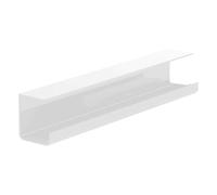 Plateau de Gestion des Câbles sous Le Bureau sans Perçage, 40cm Goulotte Passe-câbles Bureau, Support de Câble Multiprise Organisateur de Cable pour Bureau Maison Table