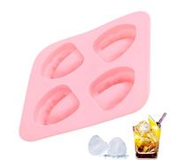 Plateau de glace - 5.91x5.91x0,79 pouces Moule de silicone, congélateur en forme de dents, cube de cuisine avec conception antiadhésive | Préparation de boissons pour les cocktails de whisky Restauran