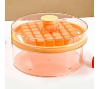 Plateau de glace, Whisky Juice Ice Maker - Moule de cube glacé à libération de presse avec couvercle pour café Home RV Cafe Kitchen Cocktail Hotel Restaurant de mariage