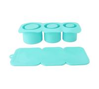 Plateau de glaçons à gobelet Grand capacité facile à libérer des moules de glace en silicone 30 oz 40 oz tasse de congélateur whisky (Vert)