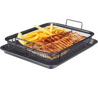 Plateau de gril avec panier de gril Maxi Crisper 33 x 25 cm