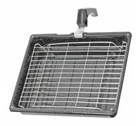 Plateau De Gril Pour Four Universel Grand Avec Poignée 380Mm X 280Mm