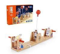 Plateau de jeu de basket-ball de table, plateau de jeu de basket-ball, jeu de plateau de basket-ball, petit kit de basket-ball pour enfants à partir de 3 ans, jeu de basket-ball Swing Battle