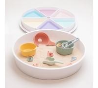 Plateau de Jeu Inspire My Play - Plateau Tuff avec Couvercle - Plateau de Jeu désordonné pour Tout-Petits - Plateau de Jeux sensoriels pour Enfants - Idéal pour Les Jeux de Sable et d’Eau