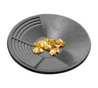 Plateau De Lavage D'or En Plastique Pour L'extraction De Pépites, 35 Cm