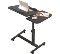 Plateau de lit pliable en bois - Table réglable pour petit déjeuner, manger, travail, casse-tête et lecture | Table polyvalente avec pieds pliables pour une utilisation sur les genoux ou les chaises