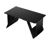 Plateau de lit portable pliable pour ordinateur portable pour manger, petit-déjeuner, lire, travailler, regarder un film en métal