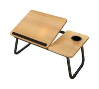 Plateau de lit pour ordinateur portable - Plateau alimentaire portable réglable pour ordinateur portable, lit, bureau, canapé | Plateau de petit déjeuner pliable, table de lit pour ordinateur portable