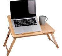 Plateau de lit, Table, canapé-lit, support de tablette réglable avec porte-boiss