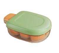 Plateau De Machine À Glaçons - Moule À 6 Grilles À Dégagement Facile, Boîte De Récipient Pressée, Organisateur De Congélateur Durable | Plateau À Glace Cube Au Design Moderne, Pour Café, Whisky, Bar,