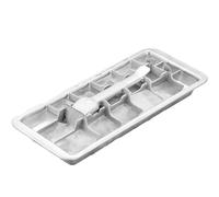 Plateau de machine - Moule simple à utiliser en acier inoxydable pour congélateur | Plateau pratique | Moule carré pour congélateur | Moule pour le refroidissement du lait, du jus et des boissons