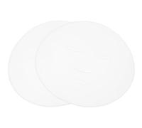 Plateau de Masque en Silicone Réutilisable Blanc Lot de 2 | Masque aux Algues DIY à Maison, Outil Pratique, Film Fixe, Usage Quotidien, Format Compact Couleur Aléatoire